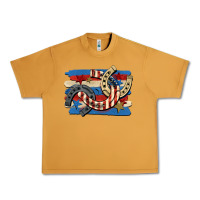 4th Of July Horseshoe Urban Heavy Tee | Teevron