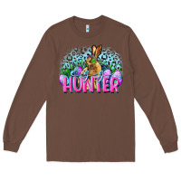Chestnut Egg hunter Easter Day Long Sleeve Tee - CowGirlArtShop