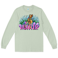 Matcha Egg hunter Easter Day Long Sleeve Tee - CowGirlArtShop