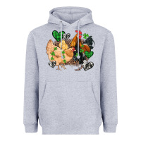 Heather Grey st patricks day coop animals Heavyweight Hoodie - Artiststas