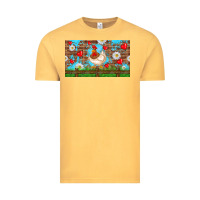 Vintage Mustard cute chicken Vintage Tee - TumblerDesignByShophia