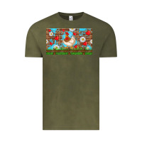 Vintage Olive cute chicken Vintage Tee - TumblerDesignByShophia