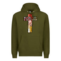 Army Green farm life alphabet lowercase letters t Premium Hoodie - BundleAndBundleShop