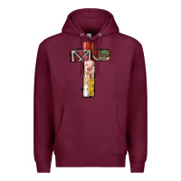 Burgundy farm life alphabet lowercase letters t Premium Hoodie - BundleAndBundleShop