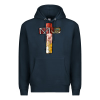 Navy farm life alphabet lowercase letters t Premium Hoodie - BundleAndBundleShop