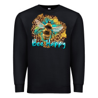 Black bee happy Premium Sweatshirt - Artiststas