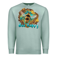 Seafoam bee happy Premium Sweatshirt - Artiststas