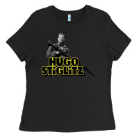 Black Hugo Stiglitz Ladies Tee - minhPixels