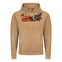 Vintage Camel santa riding his sleigh with gifts Vintage Hoodie - CowGirlArtShop