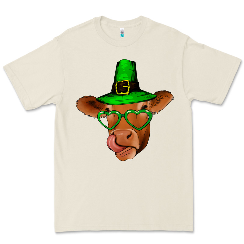 St Patricks Day Cow Premium Tee by Bettercallsaul | Teevron