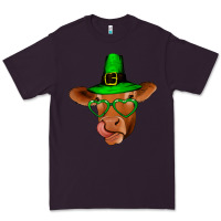Plum St Patricks Day Cow Premium Tee - Bettercallsaul