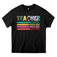 Black teacher believe Heavy Core Tee - Artiststas