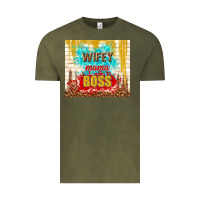 Vintage Olive wifey mama boss Vintage Tee - TumblerDesignByShophia