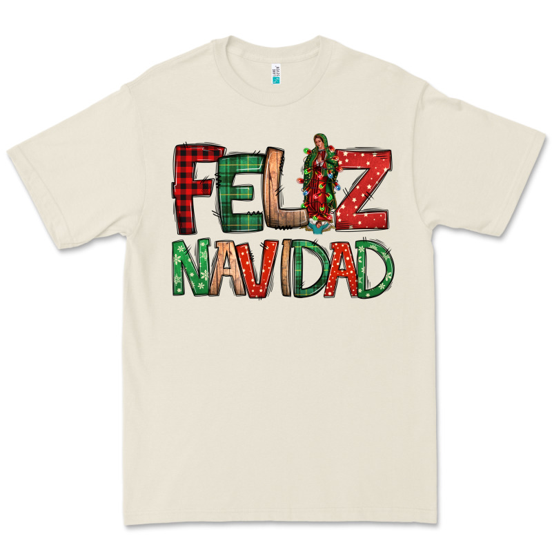 Feliz Navidad Our Lady Of Guadalupe Christmas Premium Tee by Jasminsmagicworld | Teevron
