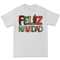 Dove Grey Feliz Navidad our lady of Guadalupe Christmas Premium Tee - Jasminsmagicworld
