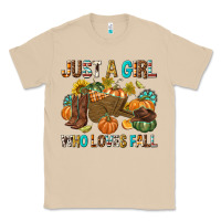 Mushroom Just a Girl Who Loves Fall Classic Tee - texasbilliewilder
