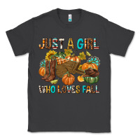 Smoke Just a Girl Who Loves Fall Classic Tee - texasbilliewilder