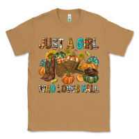 Toasted Coconut Just a Girl Who Loves Fall Classic Tee - texasbilliewilder