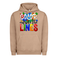 Pigment Burro color outside the lines Urban Hoodie - AdoDesignShop