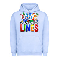Pigment Grape Ice color outside the lines Urban Hoodie - AdoDesignShop