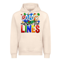 Color Outside The Lines Urban Hoodie | Teevron