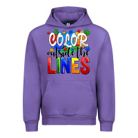 Tulip color outside the lines Urban Hoodie - AdoDesignShop