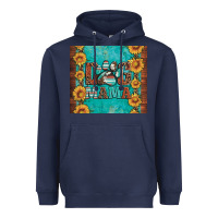 Navy dog mama Heavyweight Hoodie - Artiststas