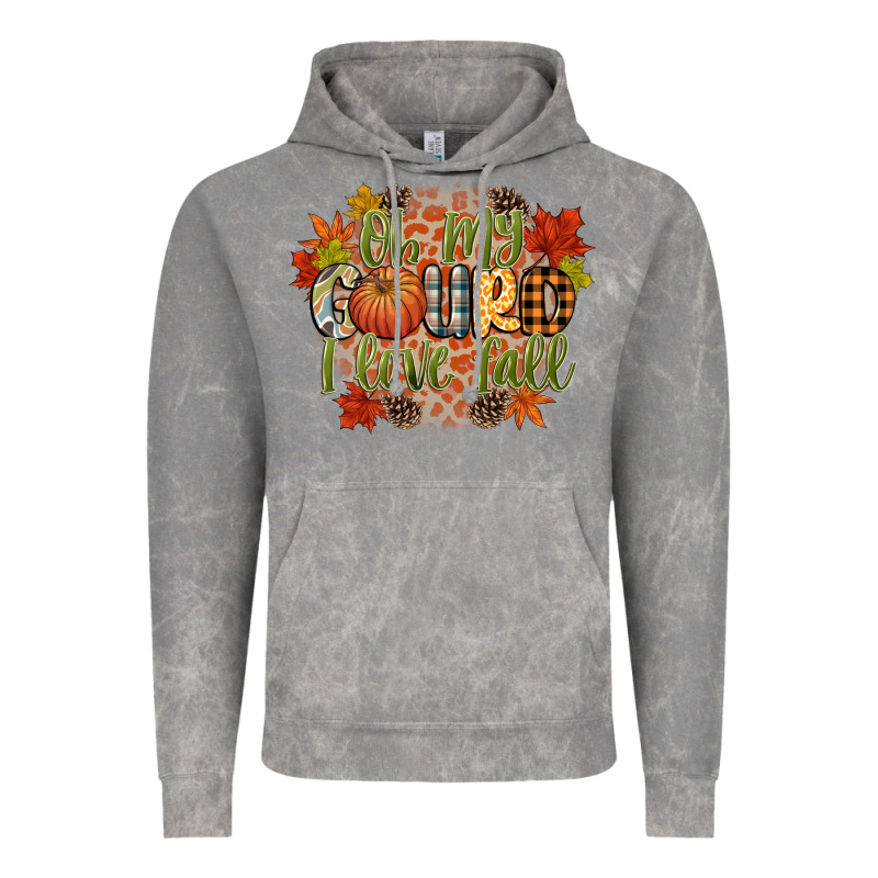 Oh My Gourd I Love Fall Vintage Hoodie by CowGirlArtShop | Teevron