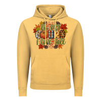 Vintage Mustard oh my gourd i love fall Vintage Hoodie - CowGirlArtShop