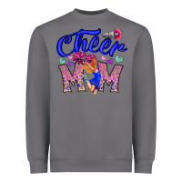 Storm Cheer Mom Heavyweight Sweatshirt - CowhideDigitalArt