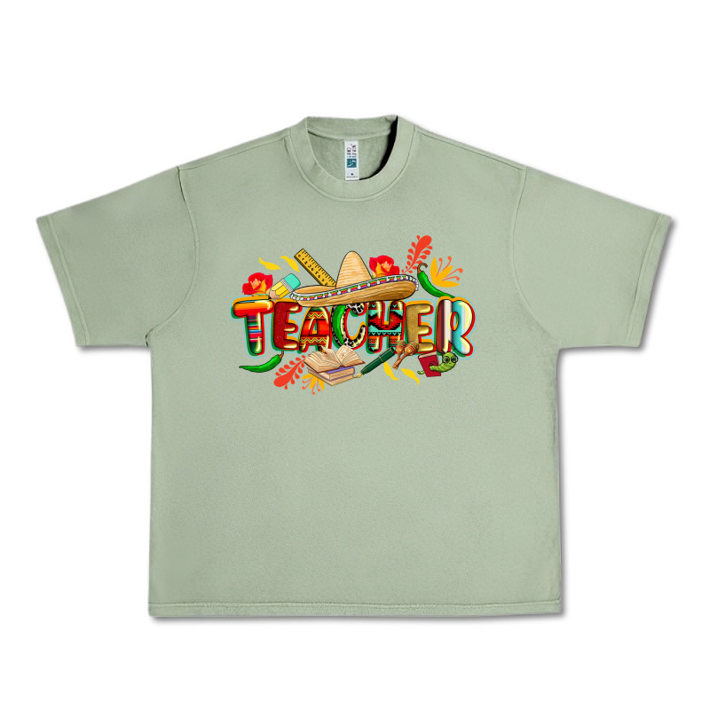 Cinco De Mayo Teacher Urban Heavy Tee by CowGirlArtShop | Teevron