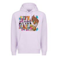 Lilac Life isn't perfect but your nails can be Premium Hoodie - RanaPortraitStore