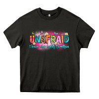 Asphalt unafraid i know who holds tomorrow Heavy Core Tee - Artiststas
