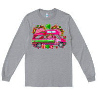 Heather Grey Valentine's Day tacos truck Mexico Long Sleeve Tee - HowdyJamesFarm