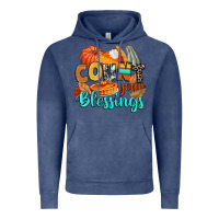 Vintage Denim count your blessings Vintage Hoodie - CowGirlArtShop