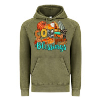 Vintage Olive count your blessings Vintage Hoodie - CowGirlArtShop