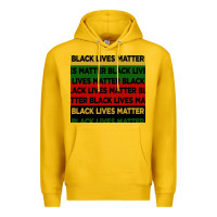 Lemon black lives matter seamless pattern Premium Hoodie - BundleAndBundleShop