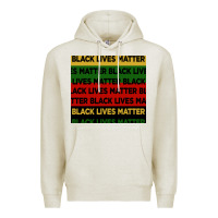 Oatmeal Heather black lives matter seamless pattern Premium Hoodie - BundleAndBundleShop
