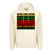 Sandshell black lives matter seamless pattern Premium Hoodie - BundleAndBundleShop