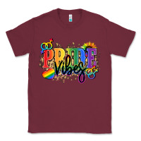 Burgundy Pride vibes Classic Tee - NancyCooperArtShop