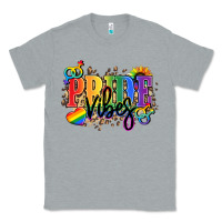Heather Grey Pride vibes Classic Tee - NancyCooperArtShop