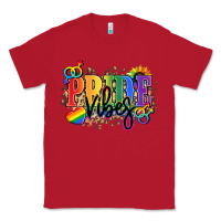Red Pride vibes Classic Tee - NancyCooperArtShop