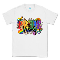 White Pride vibes Classic Tee - NancyCooperArtShop