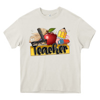 Cream teacher Heavy Core Tee - Artiststas