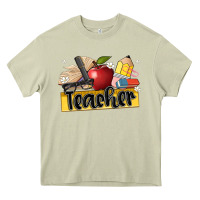 Mossy teacher Heavy Core Tee - Artiststas