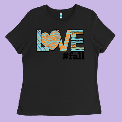 Love Fall Ladies Tee Designed By Bettercallsaul
