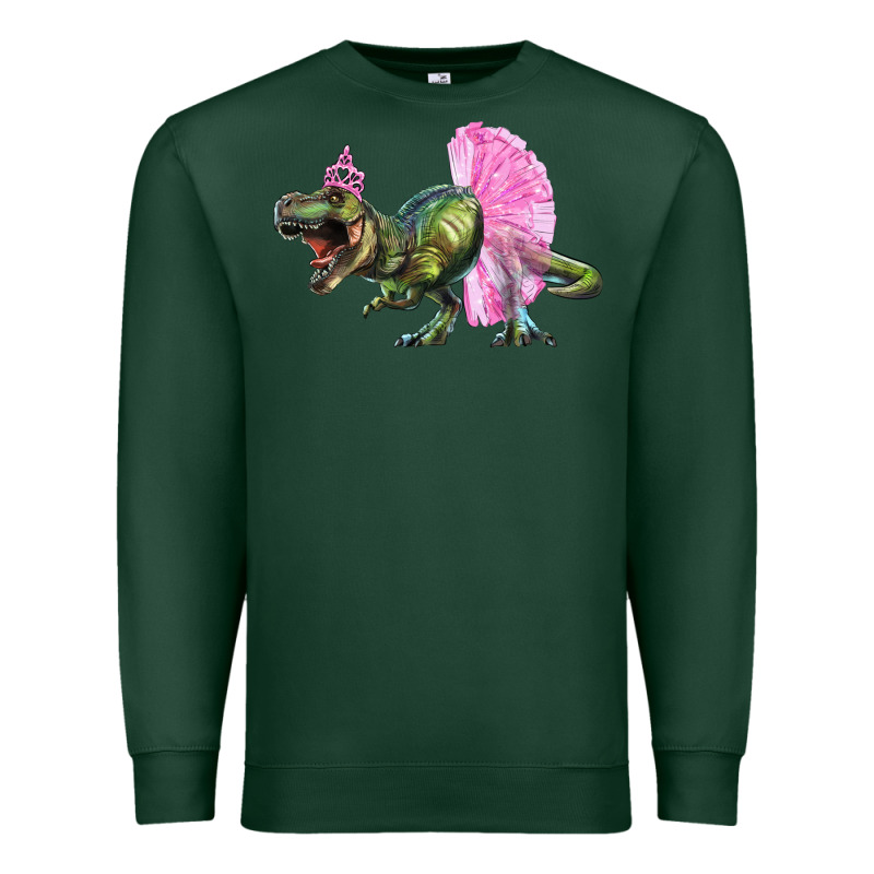 Balerina T Rex Dinosaur With Tutu Premium Sweatshirt by Artiststas | Teevron