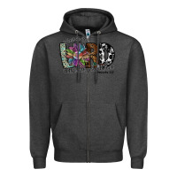 Charcoal Heather trust in the lord with all your heart Zipper Hoodie - SublimationCraftShop