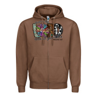 Chestnut trust in the lord with all your heart Zipper Hoodie - SublimationCraftShop