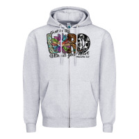 Heather Grey trust in the lord with all your heart Zipper Hoodie - SublimationCraftShop